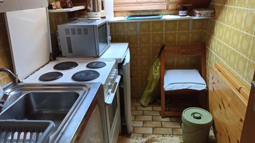 Cocina, Ferienwohnung Helga Prokop in Etting