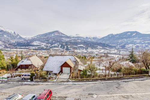 Les Fauvettes - appartement vue imprenable sur montagne