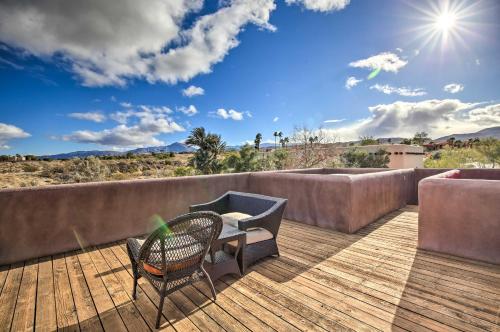 Luxe Adobe Retreat with Mountain and Golf Course Views in Borrego Springs, USA