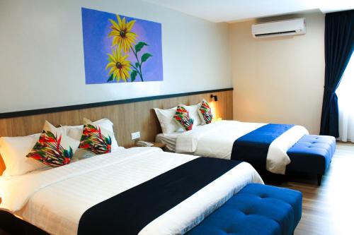 Bett, Savana Hotel & Serviced Apartments in Kangar