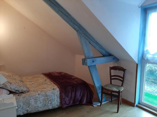 1 double bed