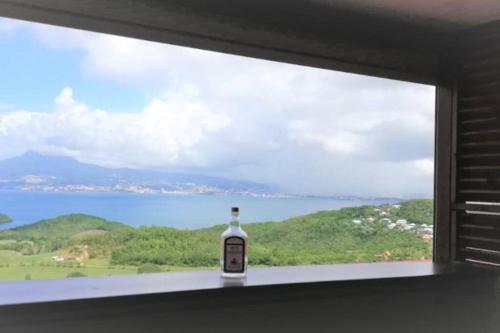 Kilátás, Bleu topaze - vue imprenable - Les Anses d'Arlet in Les Anses-d'Arlet