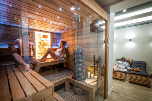 Sauna, Minaret Residence & Relax Pécs (Minaret Residence & Relax Pecs) in Pecs Downtown