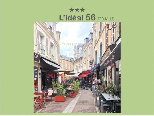 L IDEAL 56 (RDC sur rue) dans Triangle d Or (plage et casino à 300m) - Location saisonnière - Trouville-sur-Mer