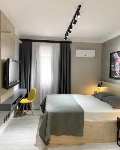 Studio moderno - Jardins: Cama Queen, Ar e Garagem, São Paulo (fotografie 3)