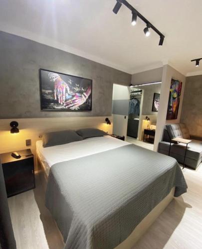 Studio moderno - Jardins: Cama Queen, Ar e Garagem, São Paulo (fotografie 6)