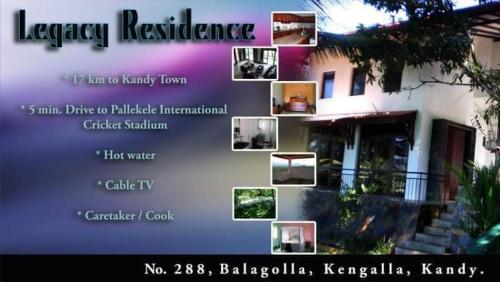 Legacy Residence - Kandy