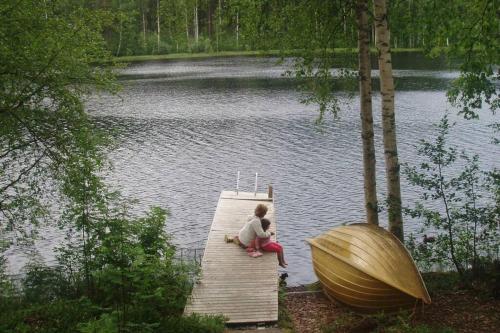 Utsikt, Cozy holiday home in Savonranta in Savonranta