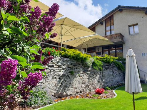 Dārzs, Hotel Stua Granda in Soglio