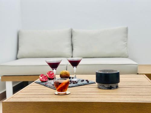 balkon/terras, Canaryislandshost l The Secret Suites in Playa Honda