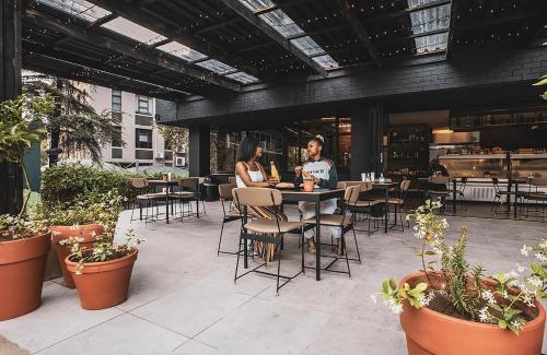 Restaurant, Black Brick Hotel Sandton in Johannesburg