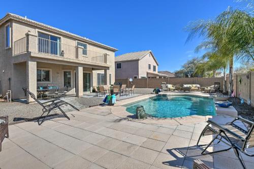 San Tan Valley Home with Private Pool and Hot Tub!