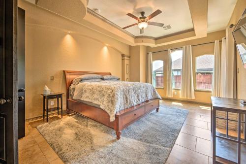 Spacious Selma Home with Movie Theater, Patio and Yard