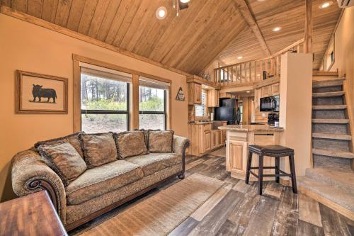 Pagosa Springs Tiny Cabin Fish, Hike, Ski and Soak! in Pagosa Springs, USA