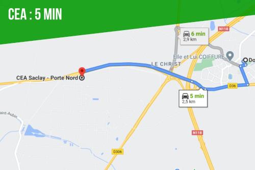 Saclay - Green and premium flat close Paris - WIFI & NETFLIX in Saclay