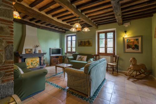 Közös társalgó / TV, Villa Girasole - Teloni in Lucignano
