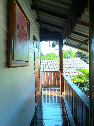 Balcony/terrace, Gumpor Art Studio in Mae Lao