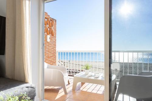 Balkon/Terrasse, Higuerón Rental Playa Estudio (Higueron Rental Playa Estudio) in Torremuelle