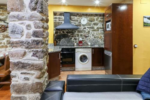  4 bedrooms house with jacuzzi furnished garden and wifi at Tineo in Tineo