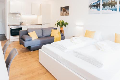 1 king bed, 1 sofa bed