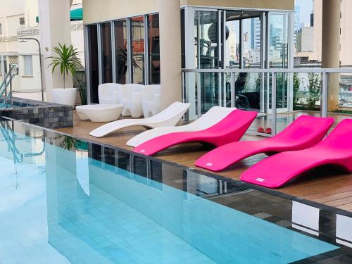 303 - Rentaqui - Studio Augusta Elegance Pool New, São Paulo (fotografie 6)