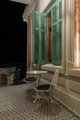 陽台/露台, 特雷索藝術精品飯店 (Tresor Art Boutique Hotel) in 科爾察