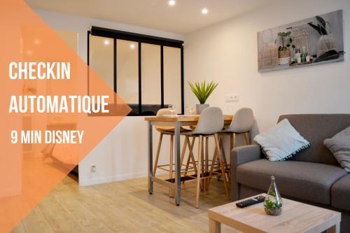 Self Checkin Automatique - 9 min Disney - LE ZEN - COSYRENTING - Montry