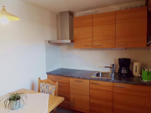 kuchyně, Appartements Mitteregghaus in Ultimo