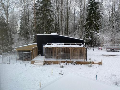 Tiny house in the middle of nature