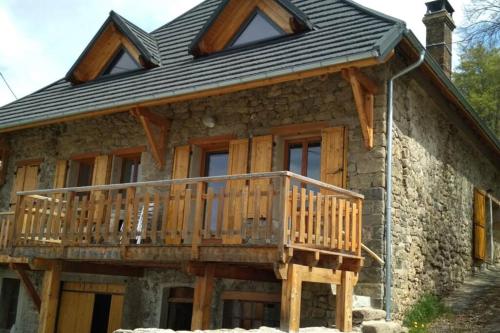 Maison montagne plein Sud (95m2) gîte à louer La Plaine