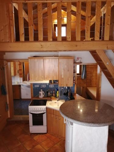 virtuve, Selbstversorger Hütte Rechberg (Selbstversorger Hutte Rechberg) in Rechberg (Upper Austria)