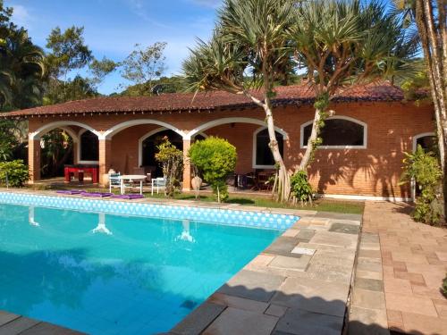 Casa com piscina em condomínio fechado no Guarujá, São Paulo (fotografie 9)