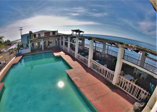 Étterem, Hotel El Paraíso (Hotel El Paraiso) in San Juan de Alima