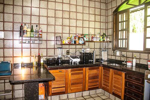 Kitchen, Surf BASE Hostel Itamambuca , Surf House , Itamambuca, Ubatuba in Praia de Itamambuca