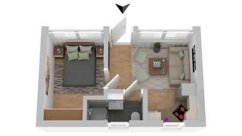 Bungalow-Park Ostseenordstern 647m von Pappelallee entfernt