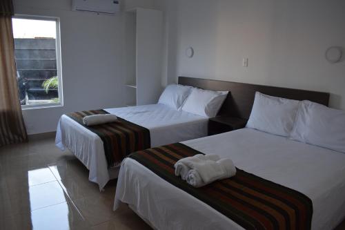 2 double beds