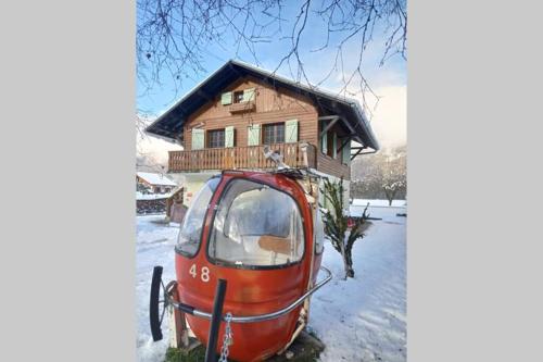 Chalet BLACKCOMB HOUSE ALPS close the ski piste and lake - Location, gîte - La Rivière-Enverse