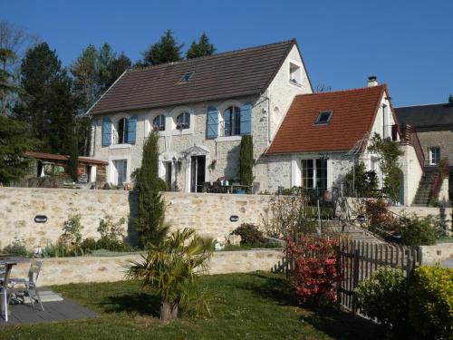 A szálláshely kívülről, La Bergerie-en-Vexin in Seraincourt