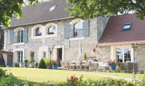 A szálláshely kívülről, La Bergerie-en-Vexin in Seraincourt