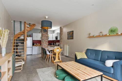 Charming house typical from Lille area in Marcq-en-Baroeul - Welkeys gîte à louer Marcq