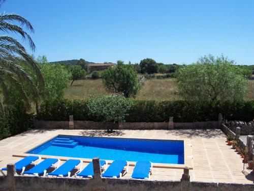  Beautiful rustic Mallorcan house with private pool near Cas Concos in Caʼs Concos