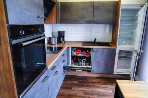 廚房, HT Appartement Nr 2 in 比特費爾德沃爾芬