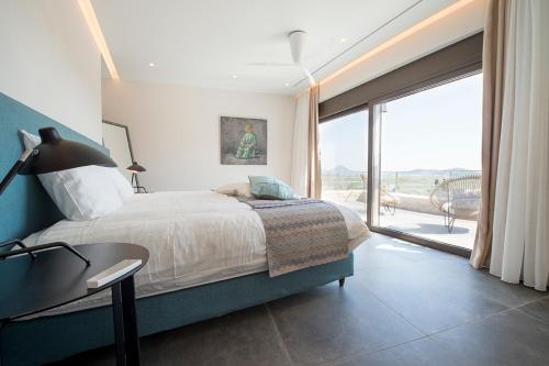 The Olive Retreat Villa pool treehouse sleeps 10 in Tragana