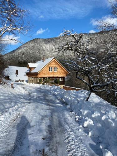 Ferienhaus Haldenmühle - traumhafte Lage mitten in der Natur mit Sauna