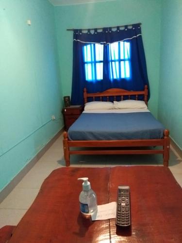 1 double bed