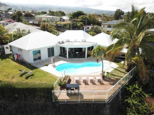 Villa BELLE VUE, CHAMBRE BAMBOUS - Chambre d'hôtes - Saint-Pierre