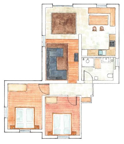 Alpine Homes - Haus Haggenmüller Room Type - Large Two-Bedroom Apartment
