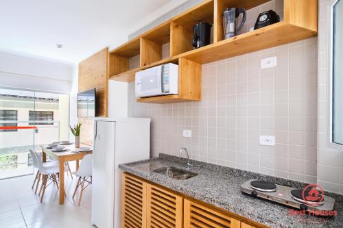 Estúdios 3 Praias (Estudios 3 Praias) in Praia Pereque-Mirim