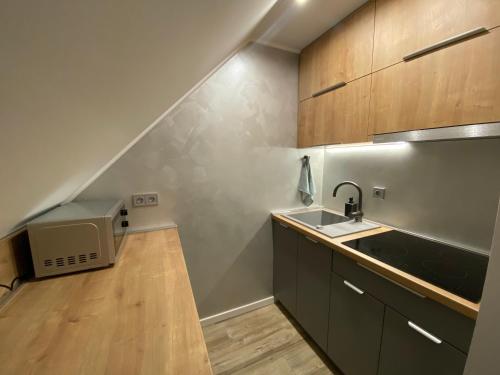 ห้องครัว, Minaret Residence & Relax Pécs (Minaret Residence & Relax Pecs) in เปซ ดาวน์ทาวน์