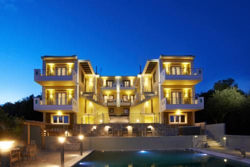 View, Orizontas Residencies in Kastrosykia